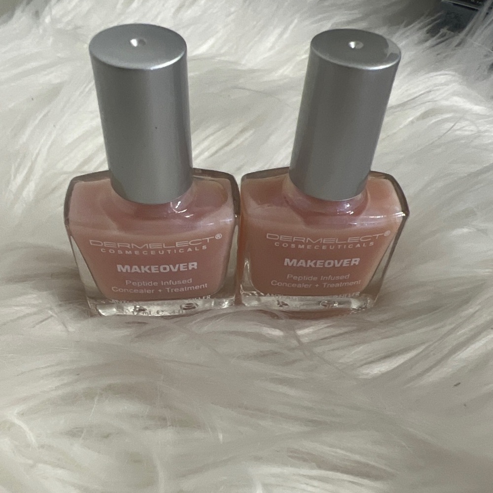 2x Dermelect Makeover Concealing Ridge Filler Peptide Infused Nail Polish - Picture 2 of 4